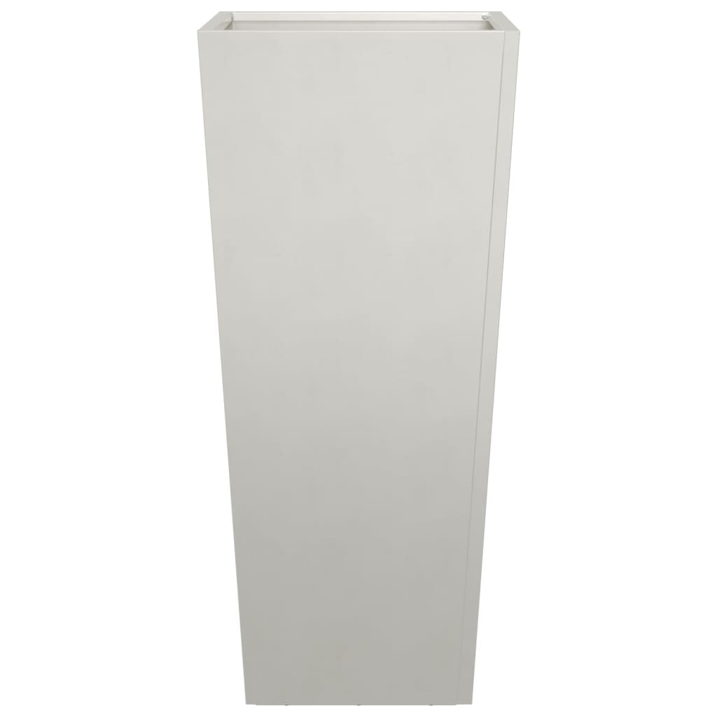 Plantekasse 35x35x75 cm rustfritt stål