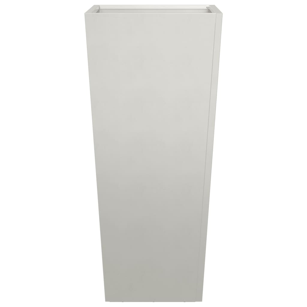 Plantekasse 35x35x75 cm rustfritt stål