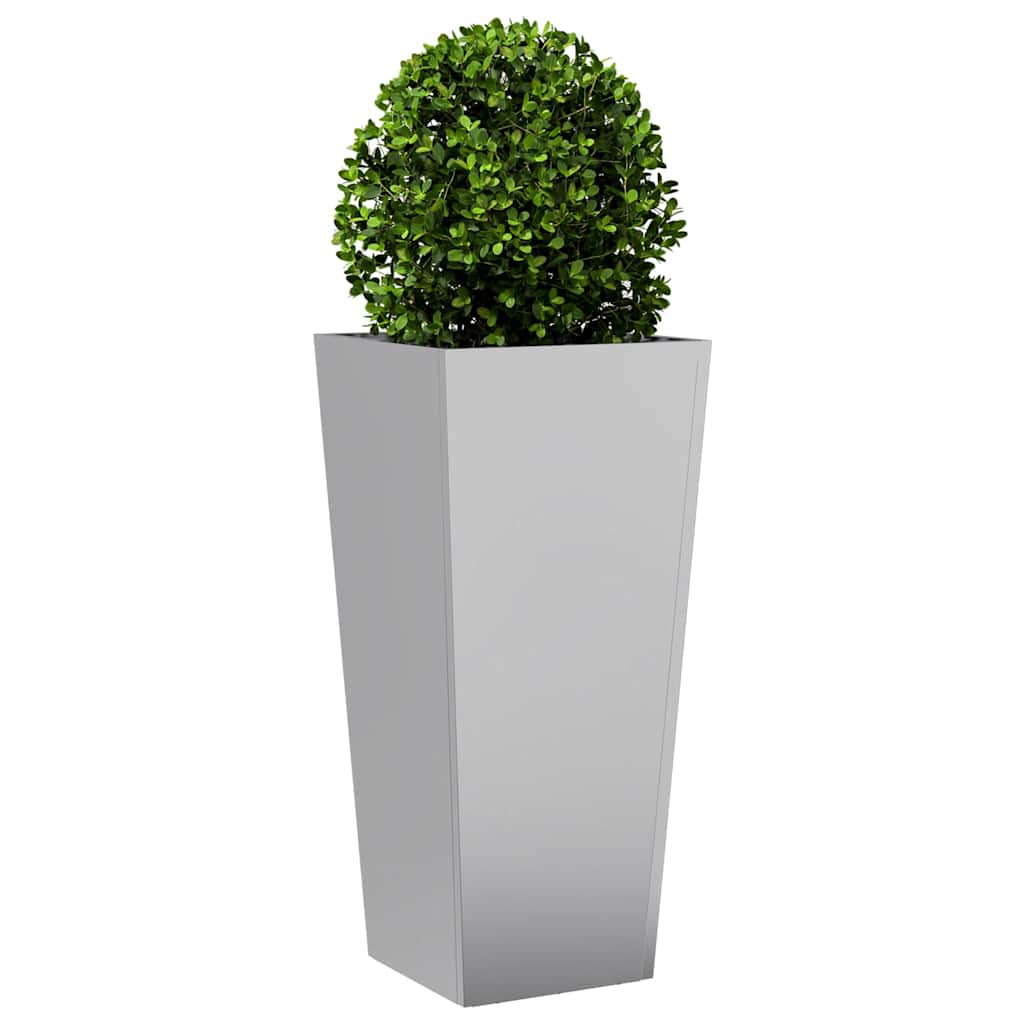 Plantekasse 35x35x75 cm galvanisert stål