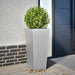 Plantekasse 35x35x75 cm galvanisert stål