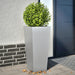 Plantekasser 2 stk 35x35x75 cm galvanisert stål