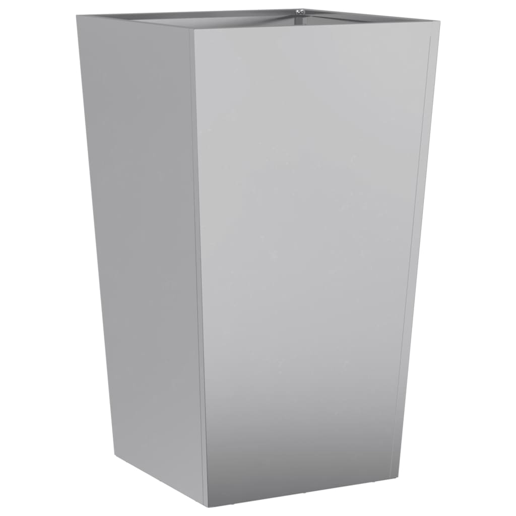 Plantekasse 45x45x75 cm galvanisert stål