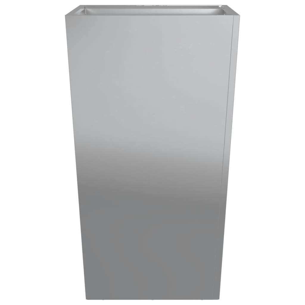 Plantekasse 45x45x75 cm galvanisert stål