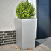 Plantekasser 2 stk 45x45x75 cm galvanisert stål