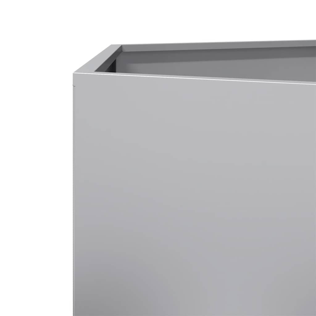 Plantekasse sekskantet 104x90x45 cm galvanisert stål