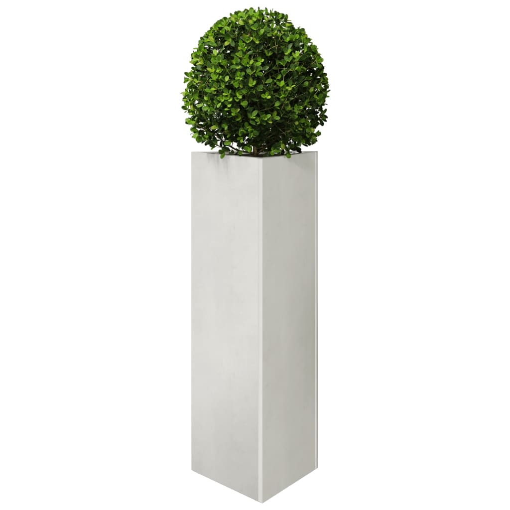 Plantekasse 30x26x75 cm rustfritt stål