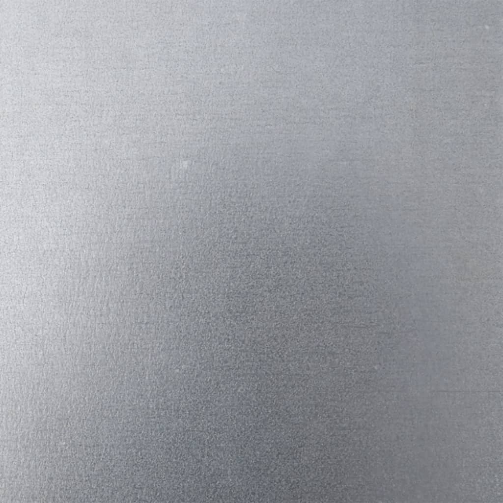 Plantekasse trekantet 40x34,5x75 cm galvanisert stål