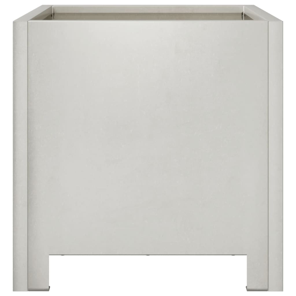 Plantekasse 30x30x30 cm rustfritt stål