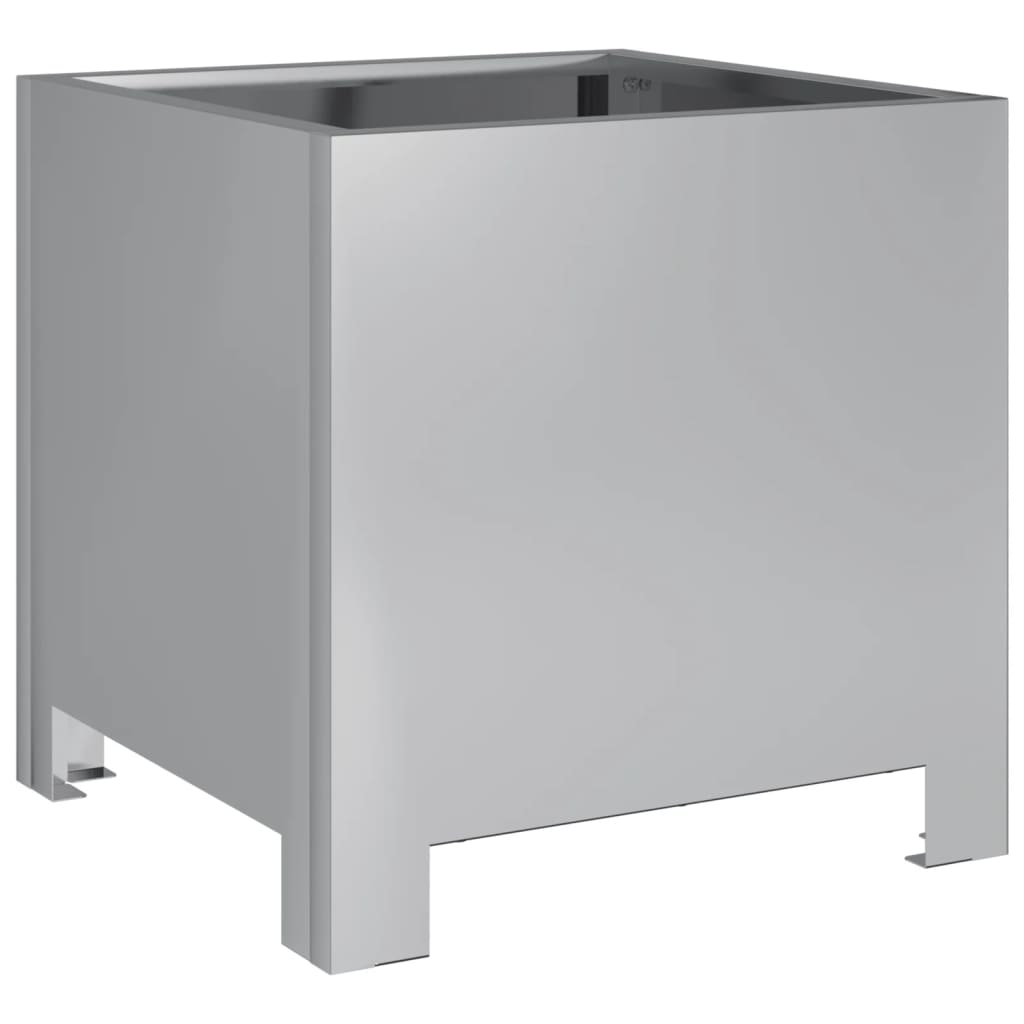 Plantekasse 30x30x30 cm galvanisert stål