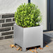 Plantekasse 30x30x30 cm galvanisert stål