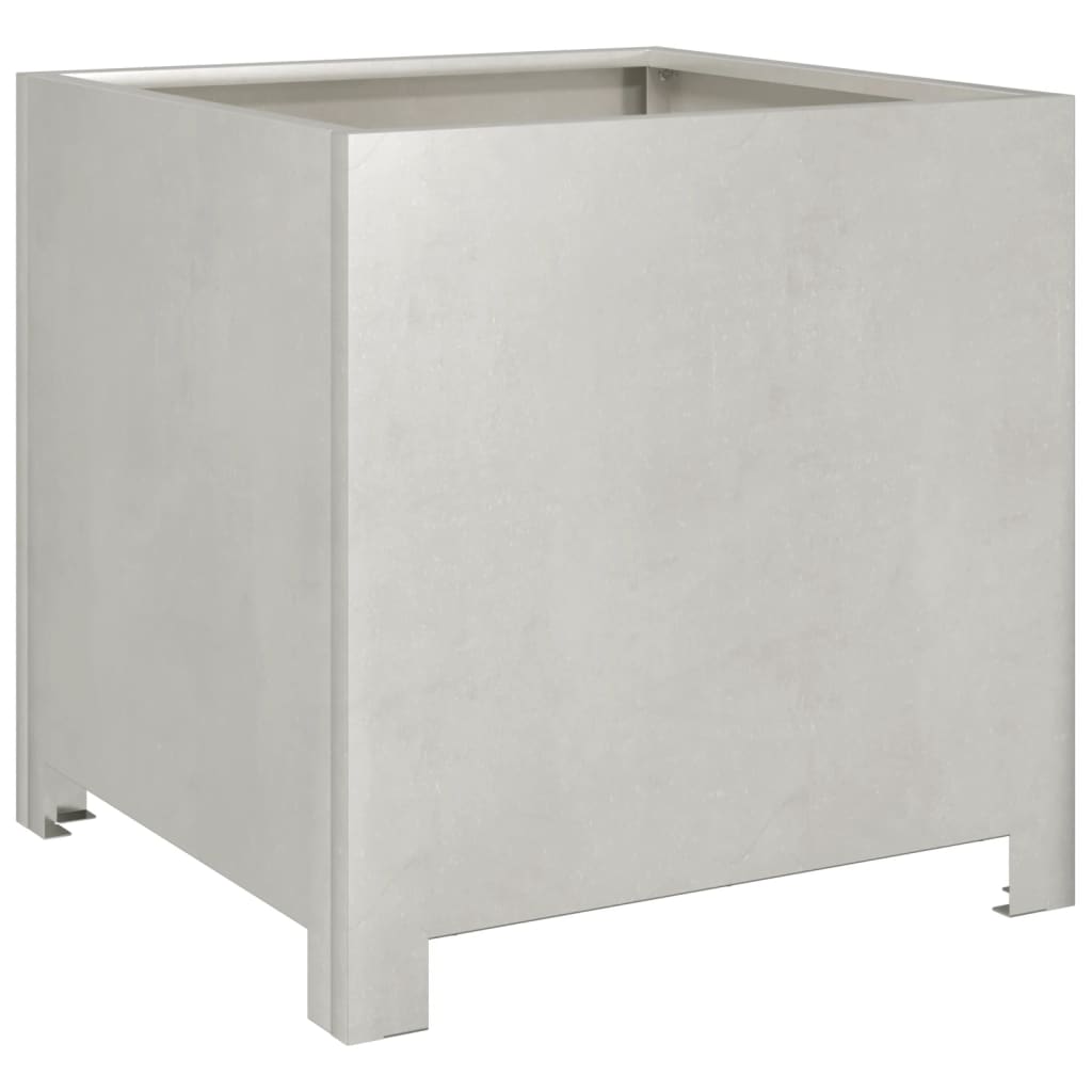 Plantekasse 40x40x40 cm rustfritt stål