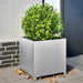 Plantekasse 50x50x50 cm galvanisert stål
