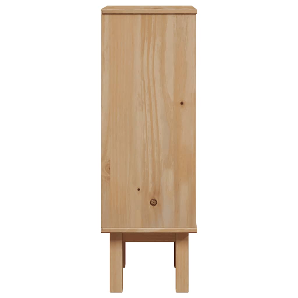 Veggmontert baderomsskap OTTA 35x30x55 cm heltre furu