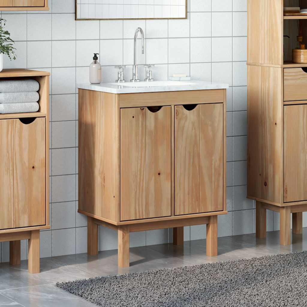 Servantskap OTTA 59x40x80 cm heltre furu