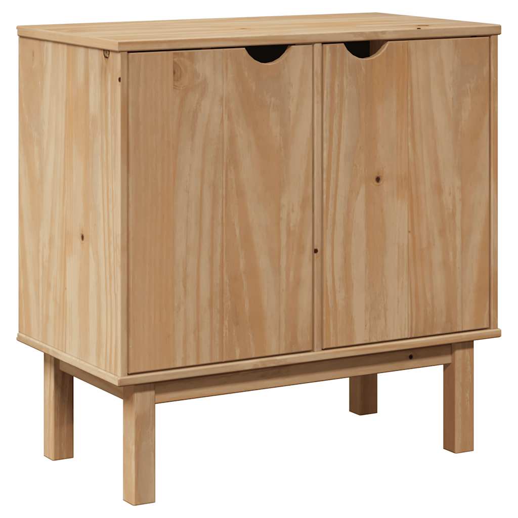 Skap for gang OTTA 75x40x75 cm heltre furu