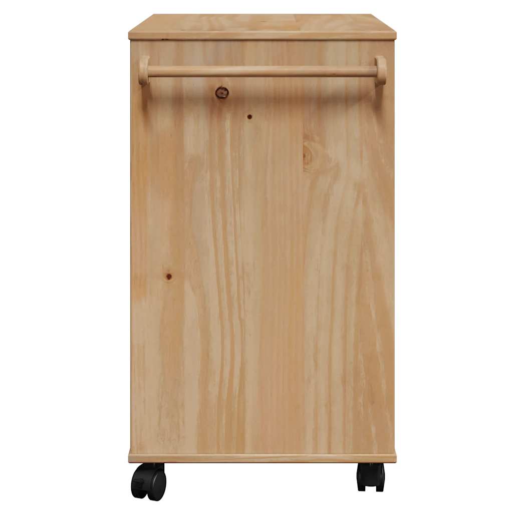 Kjøkkenvogn OTTA 59x45x80 cm heltre furu