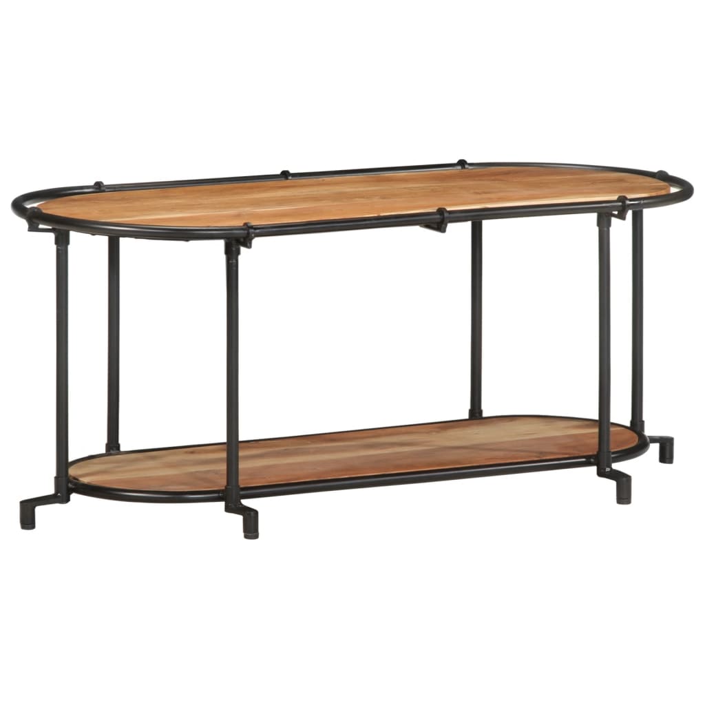 TV-benk 100x42x40 cm heltre akasie