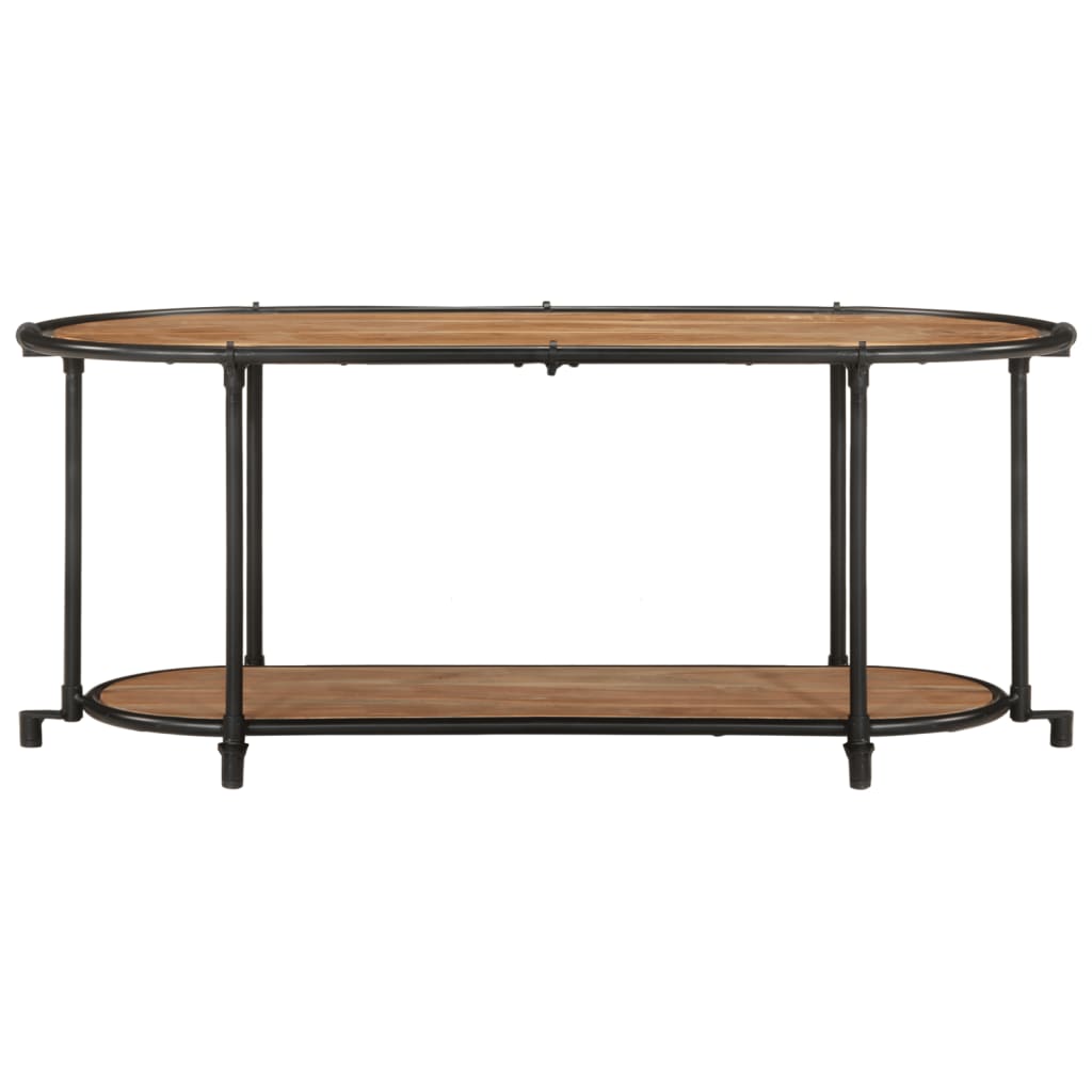 TV-benk 100x42x40 cm heltre akasie