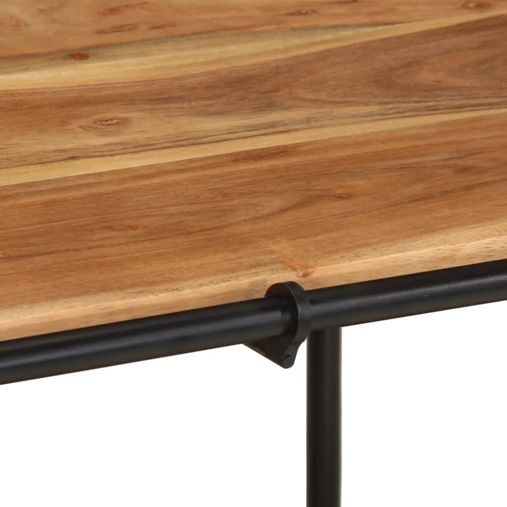 TV-benk 100x42x40 cm heltre akasie