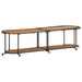 TV-benk 160x42x40 cm heltre akasie