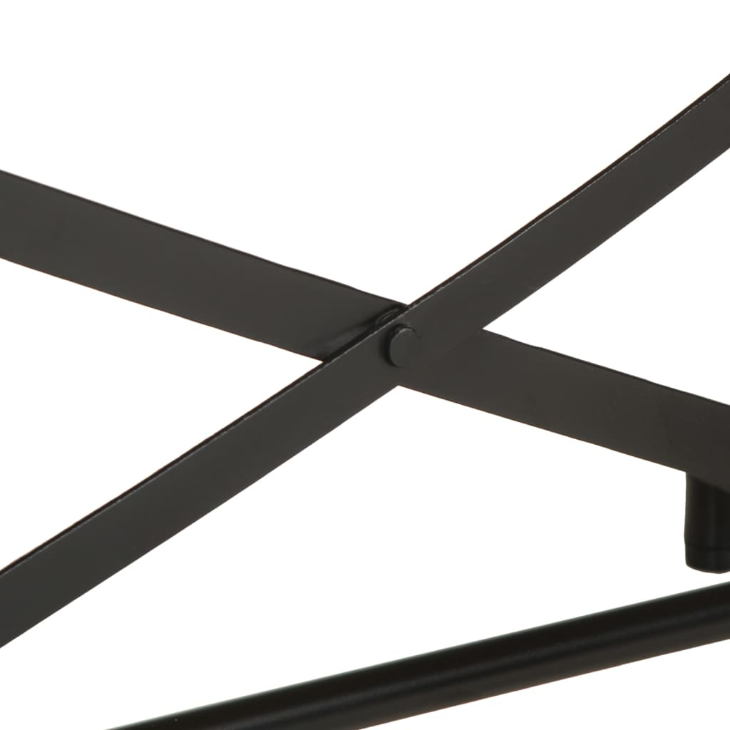 Konsollbord 110x42x76 cm grovt heltre mangotre