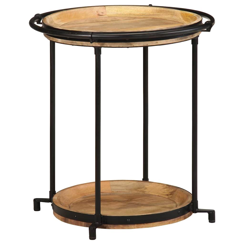 Sidebord Ø55x60 cm heltre mango