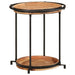 Sidebord Ø55x60 cm heltre akasie