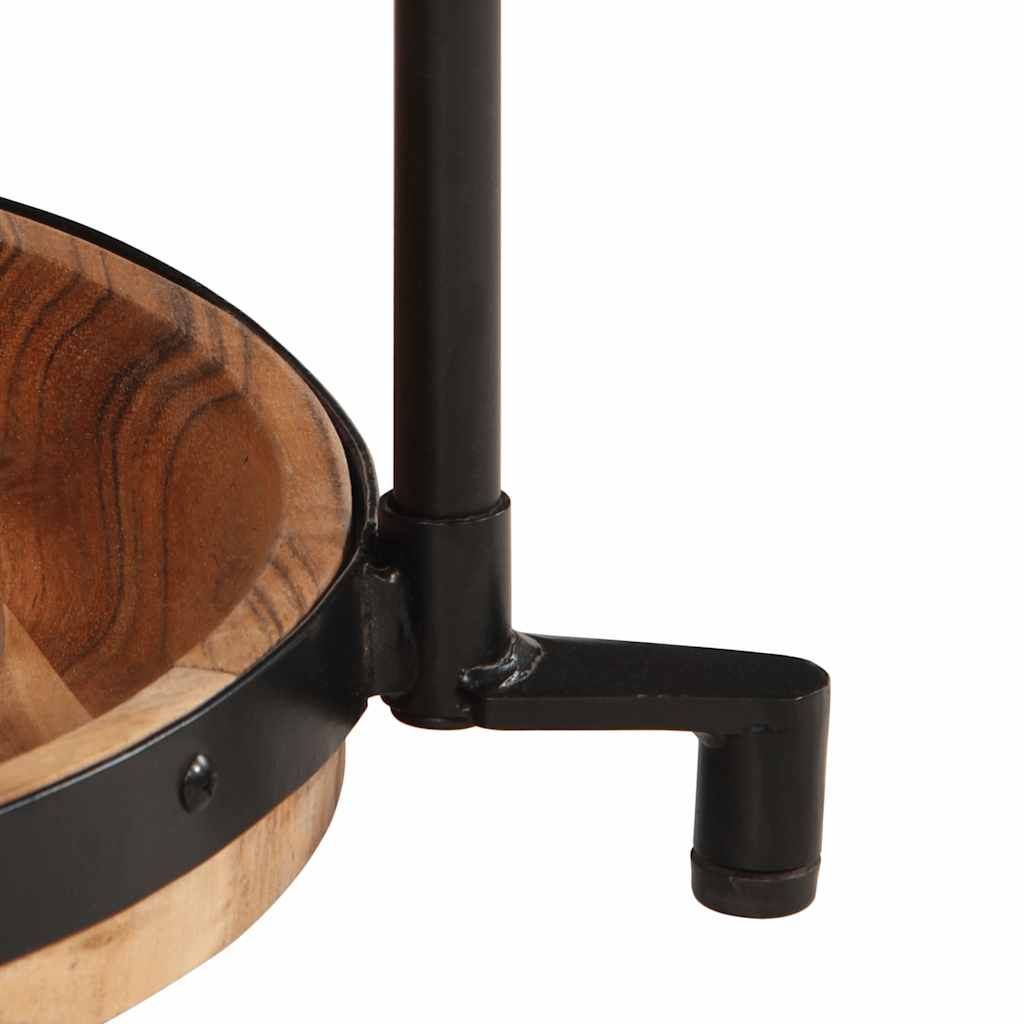Sidebord Ø55x60 cm heltre akasie