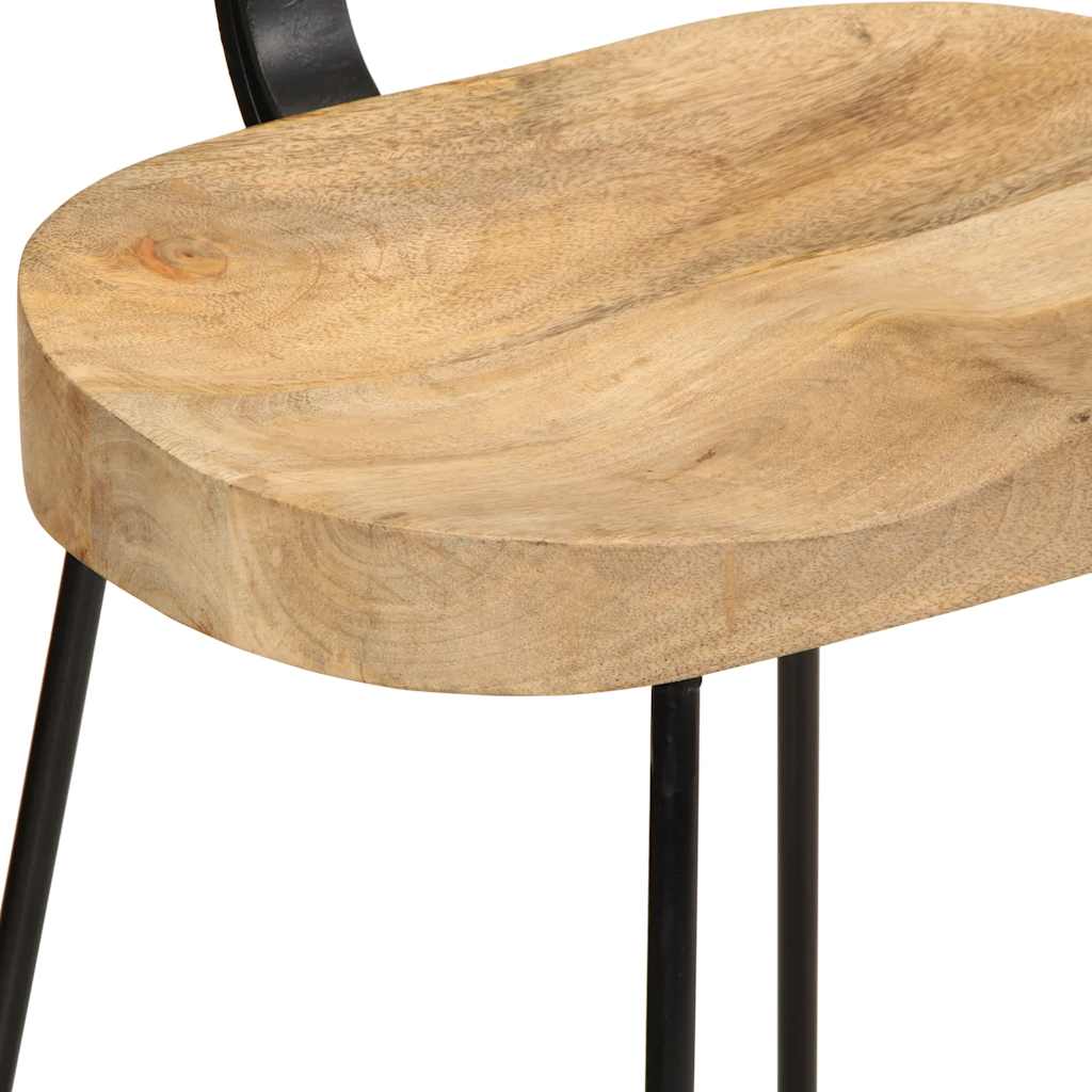 Barkrakker 2 stk 49x43x88 cm heltre mango