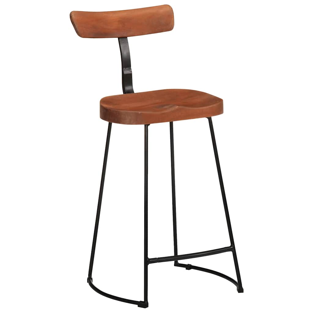 Barkrakker 2 stk 49x43x88 cm heltre mango