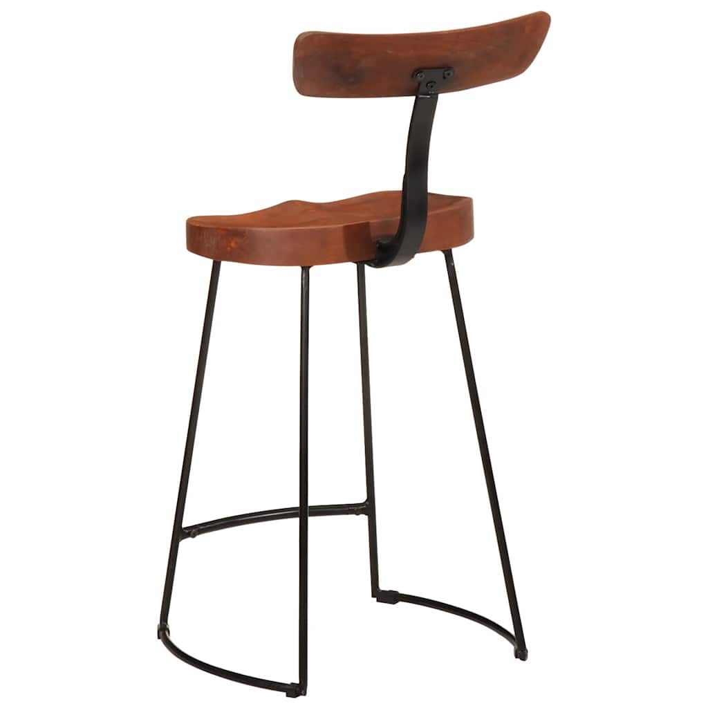 Barkrakker 2 stk 49x43x88 cm heltre mango