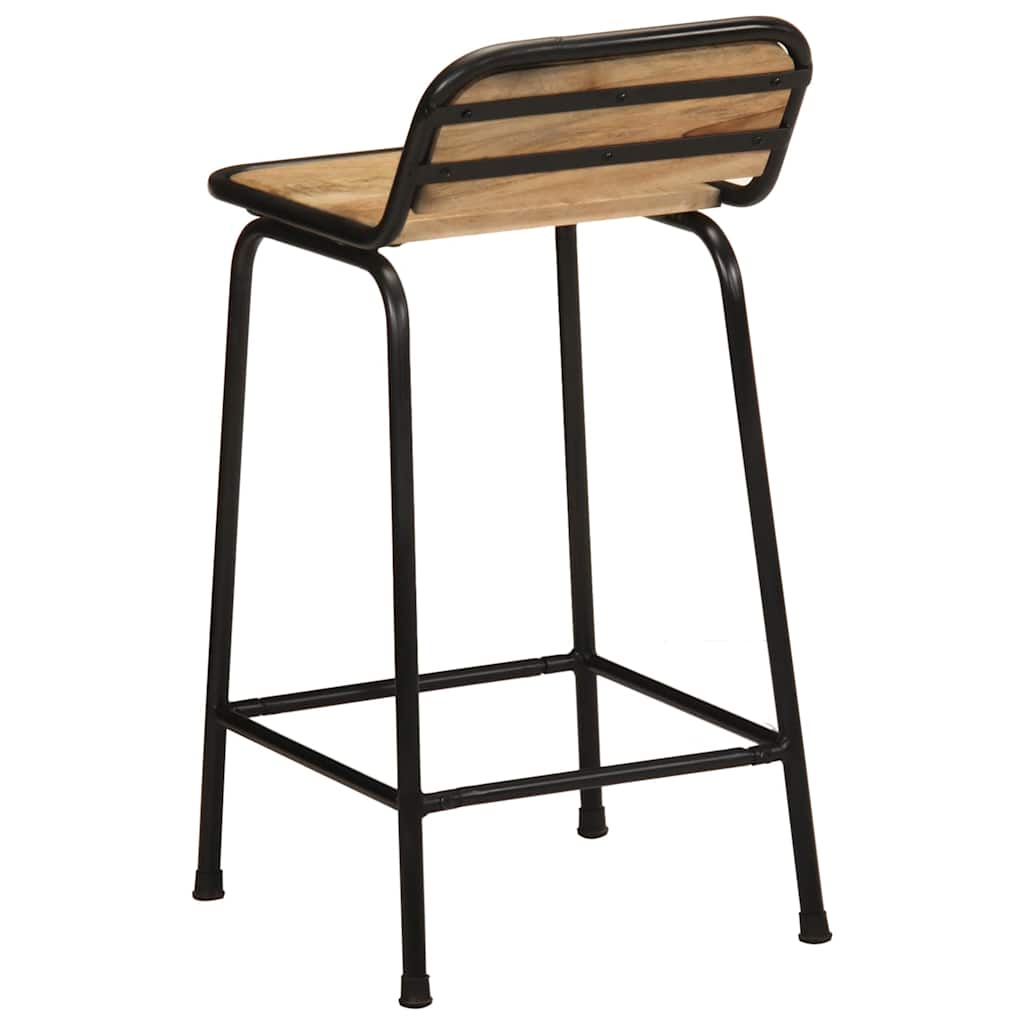 Barkrakker 4 stk 46x35,5x80 cm grovt heltre mangotre