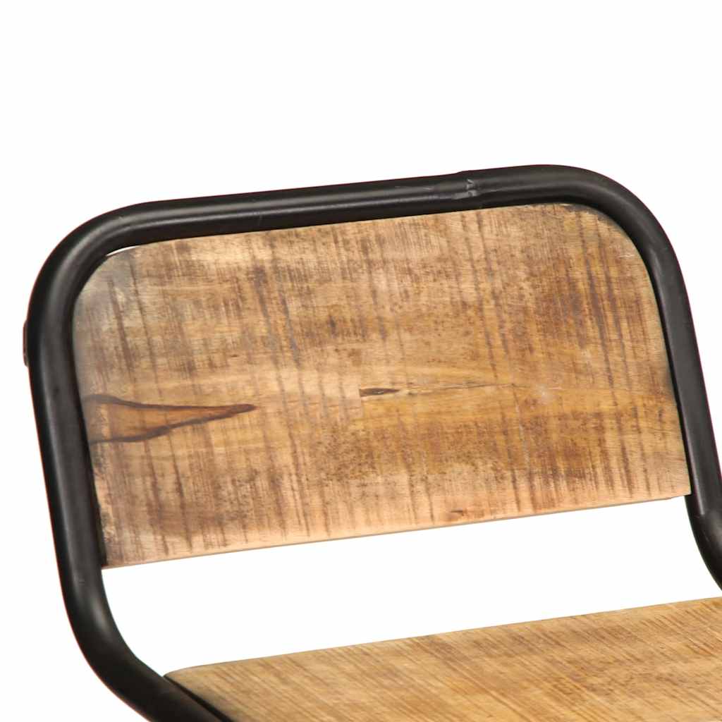Barkrakker 4 stk 46x35,5x80 cm grovt heltre mangotre
