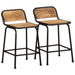 Barkrakker 2 stk 46x35,5x70 cm grovt heltre mangotre