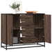 Skjenk brun eik 92x35x76 cm konstruert tre