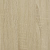 Baderomsskap sonoma eik 35x37,5x188,5 cm konstruert tre metall