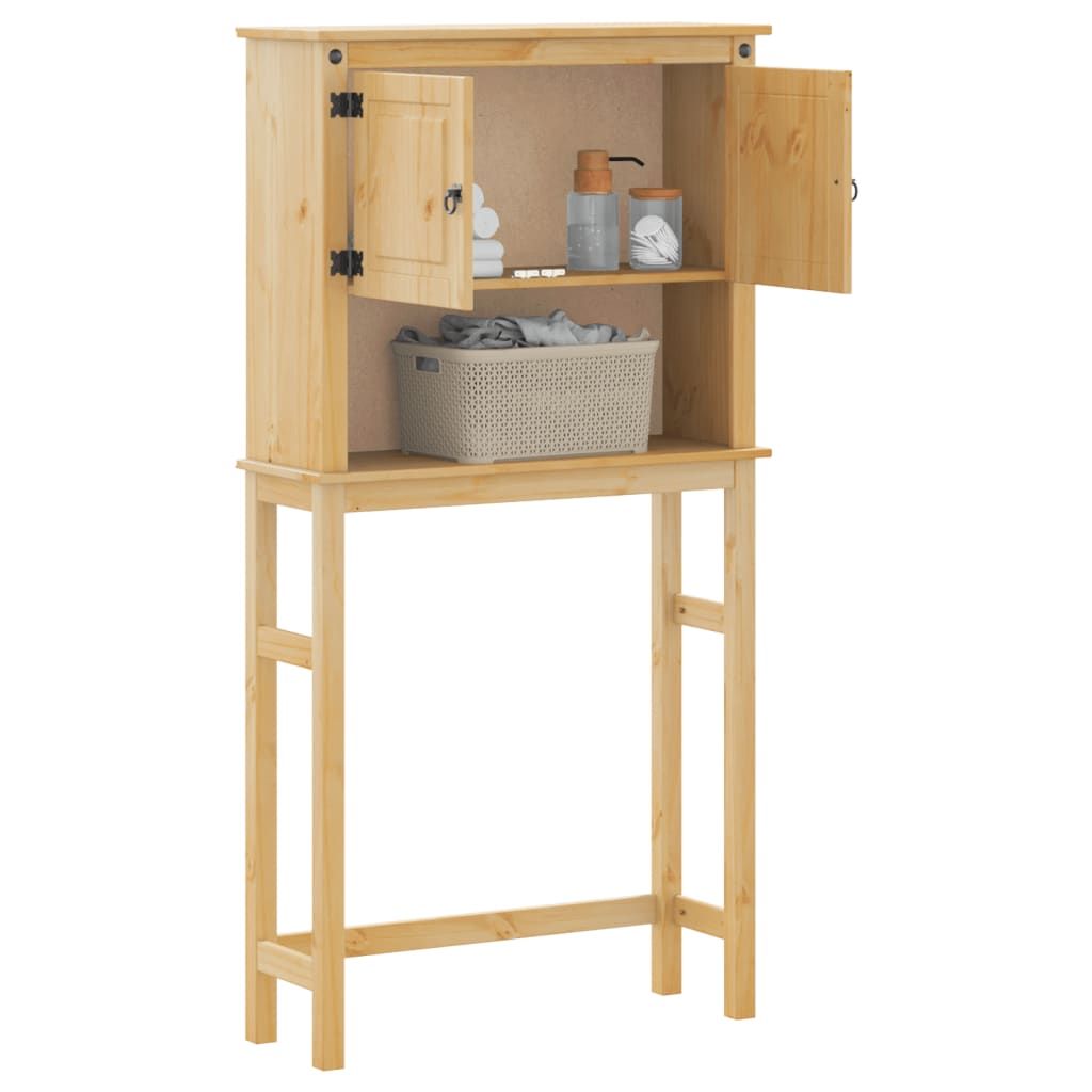Vaskemaskinskap Corona heltre furu