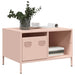 Salongbord rosa 68,5x50x43,5 cm kaldvalset stål