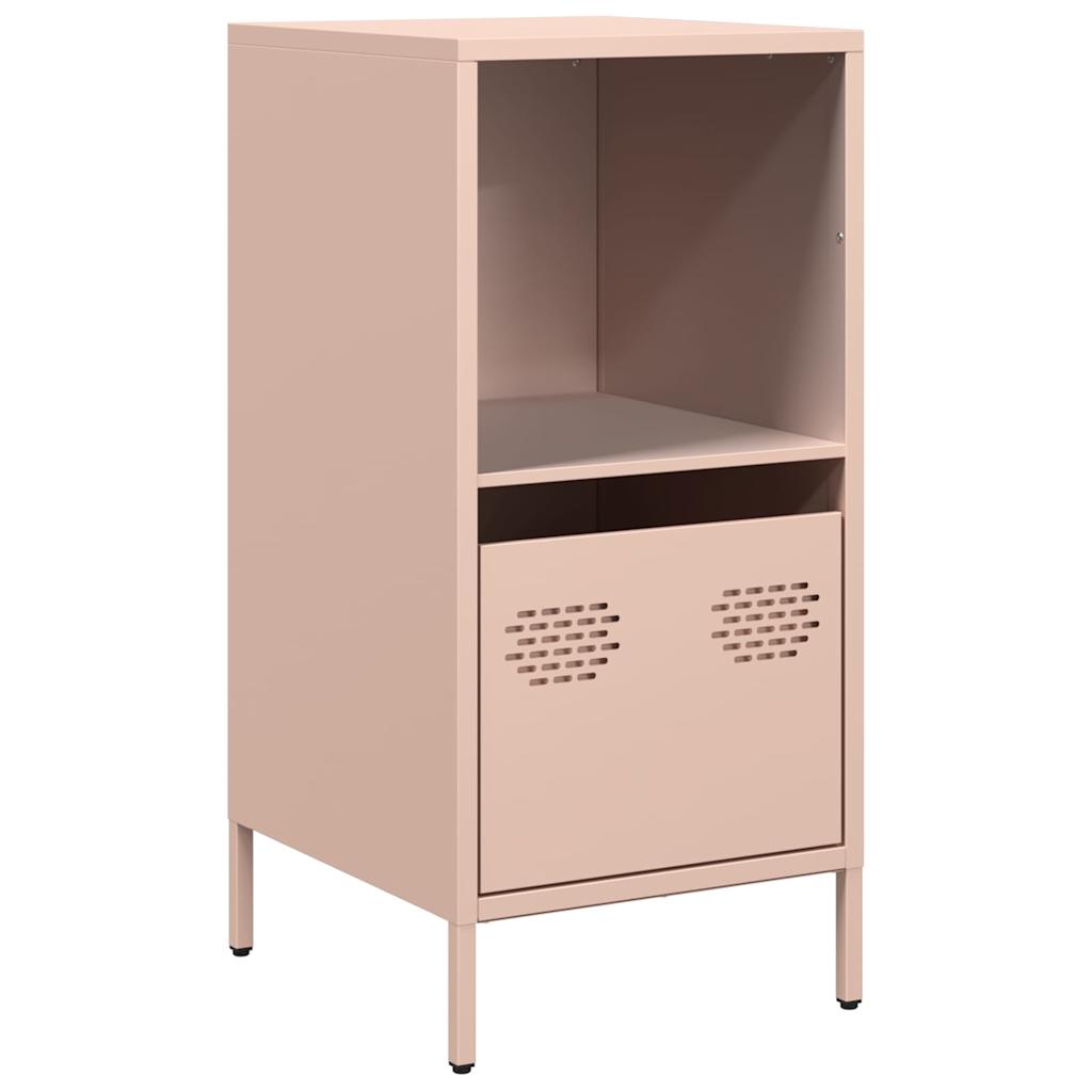 Skjenk rosa 35x39x73,5 cm kaldvalset stål