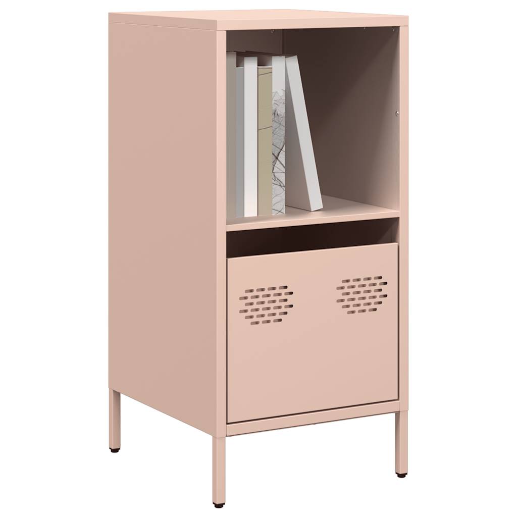 Skjenk rosa 35x39x73,5 cm kaldvalset stål