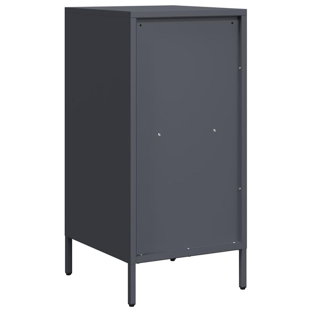 Skjenk antrasitt 35x39x73,5 cm kaldvalset stål