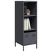 Highboard antrasitt 35x39x103,5 cm stål