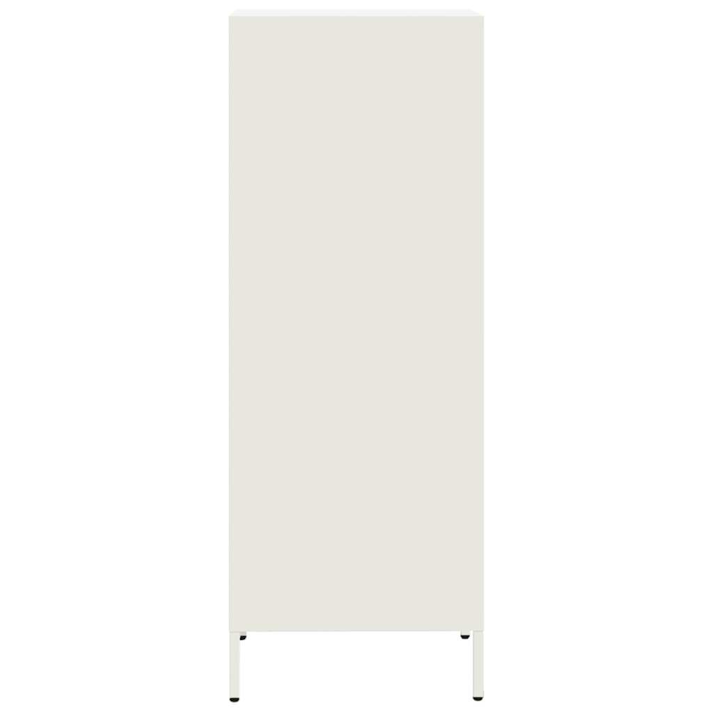 Highboard hvit 35x39x103,5 cm stål