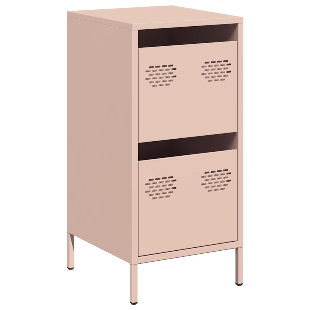 Skjenk rosa 35x39x73,5 cm kaldvalset stål