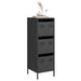 Highboard svart 39x35x103,5 cm stål