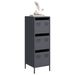 Highboard antrasitt 39x35x103,5 cm stål