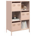 Highboard rosa 68x39x103,5 cm stål