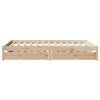 Sengeramme uten madrass 140x190 cm heltre furu