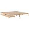 Sengeramme uten madrass 180x200 cm heltre furu
