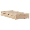 Sengeramme uten madrass 90x190 cm heltre furu